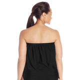 ATHENA Women's Plus Size Finesse Solid Banded Bandini