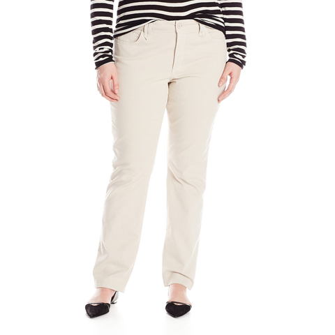 NYDJ Women's Plus Size Hayden Straight Twill Jean